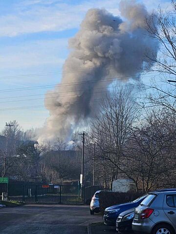 Pozar haldy ruda slaska poniedzialek 2 Pozar haldy ruda slaska poniedzialek 2