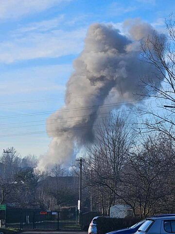 Pozar haldy ruda slaskap oniedzialek Pozar haldy ruda slaskap oniedzialek