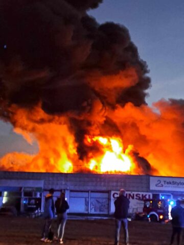 Pozar wirek ruda slaska 25 11 2024 5 Pozar wirek ruda slaska 25 11 2024 5