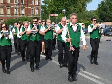 XXIV Festiwal Orkiestr Dętych w Parku Kozioła w Rudzie Orkiestra deta Bielszowice 1