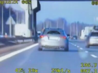 Pirat drogowy pędził ponad 200 km/h autostradą A4 w Rudzie Pirat drogowy A4 Zabrze Ruda
