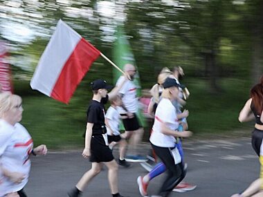 Park slaski bieg dla flagi