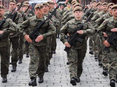 Święto Wojska Polskiego na rynku w Rudzie Śląskiej Swieto wojska