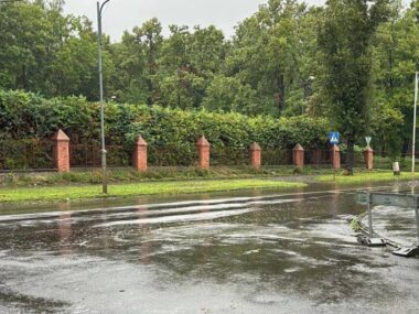 Na Frynie spadło 90 litrów wody na metr! Zalana ruda um